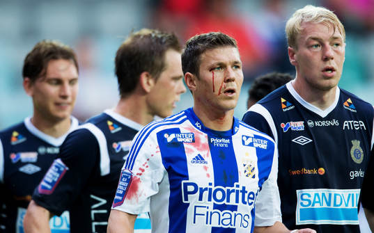 Hannes Stiller, IFK Göteborg, skadad, blod
