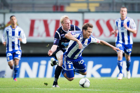 Johan Oremo, Gefle, fäller, Tobias Hysén, IFK Göteborg