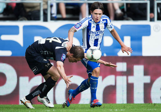 Jens Portin, Gefle, David Moberg-Karlsson, IFK Göteborg