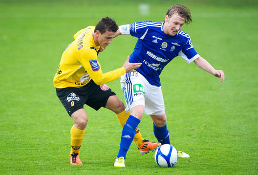 Emil Forsberg, Sundsvall och Haris Radetinac, Mjällby