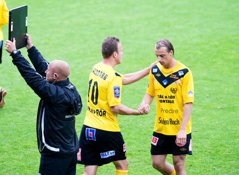 Pär Ericsson ut och Marcus Ekenberg in för Mjällby