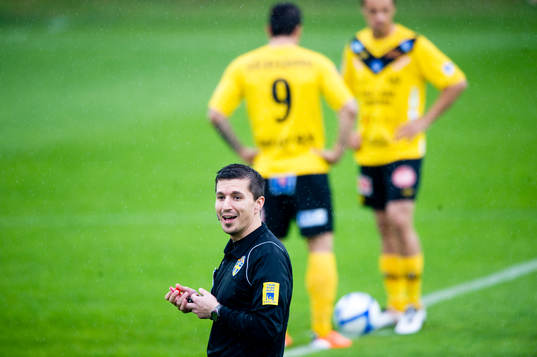 Avspark, Bojan Pandzic, domare