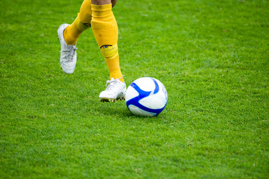 Fotboll, fot, boll, bredsida