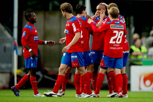 Walid Atta, Helsingborg, jubel, 1-0
