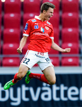 2-1, segermål av Melker Hallberg, Kalmar