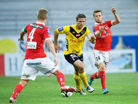 Anders Svensson, Elfsborg och Erik Israelsson och Måns