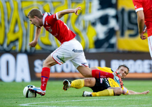 Anders Svensson, Elfsborg, kunde inte stoppa Erik
