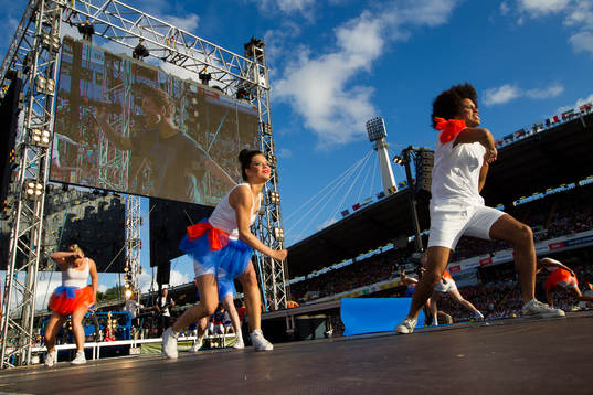 Fotboll, Gothia Cup, Invigning