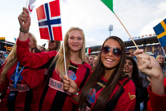 Fotboll, Gothia Cup, Invigning