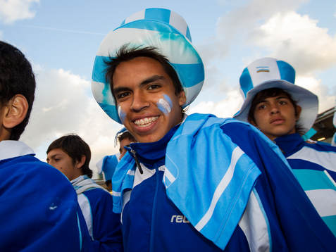 Fotboll, Gothia Cup, Invigning