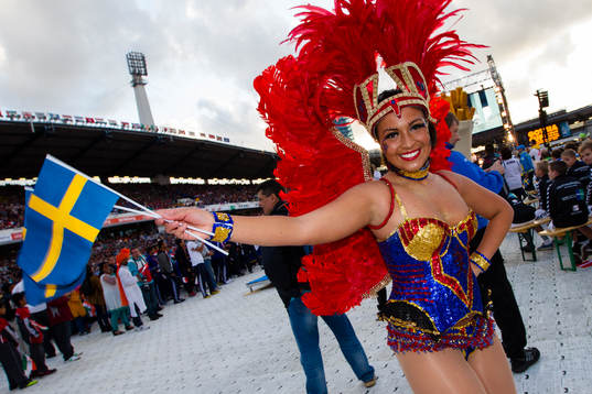 Fotboll, Gothia Cup, Invigning