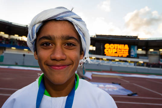 Fotboll, Gothia Cup, Invigning