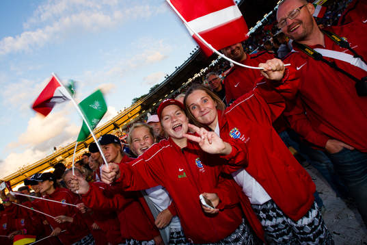 Fotboll, Gothia Cup, Invigning