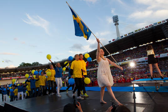 Fotboll, Gothia Cup, Invigning