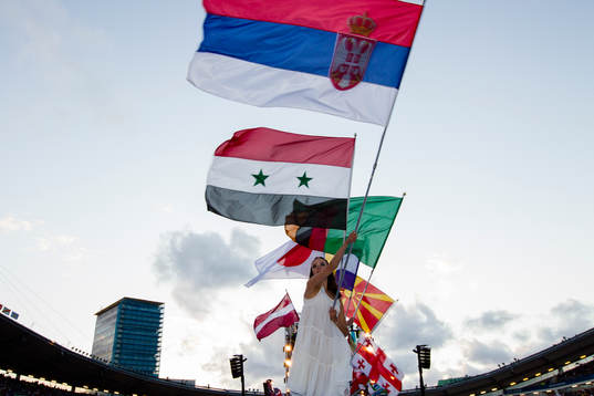 Fotboll, Gothia Cup, Invigning