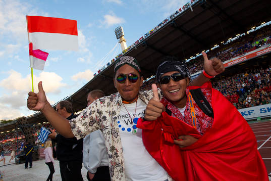 Fotboll, Gothia Cup, Invigning