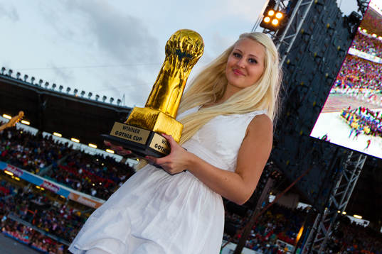 Fotboll, Gothia Cup, Invigning