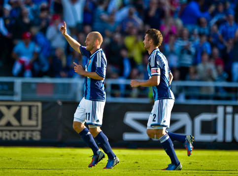 Daniel Sjölund och Joona Toivio, Djurgården, jubel