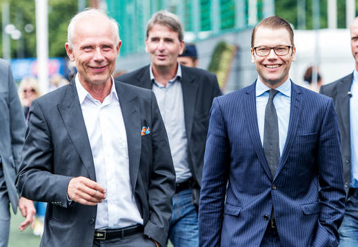 Dennis Andersson, generasekreterare Gothia Cup, Prins Daniel