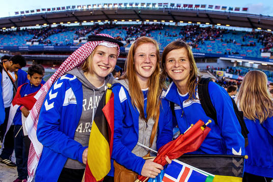 Fotboll, Gothia Cup, Invigning