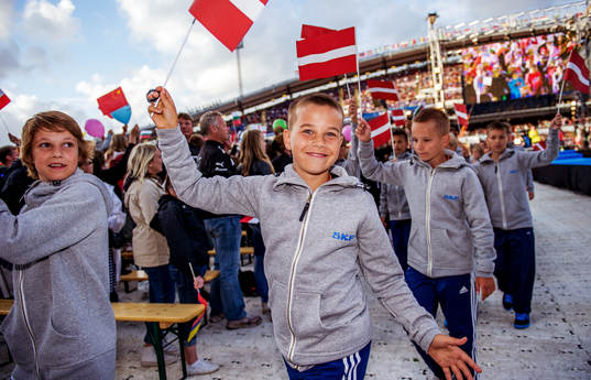 Fotboll, Gothia Cup, Invigning