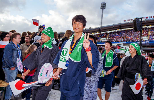 Fotboll, Gothia Cup, Invigning