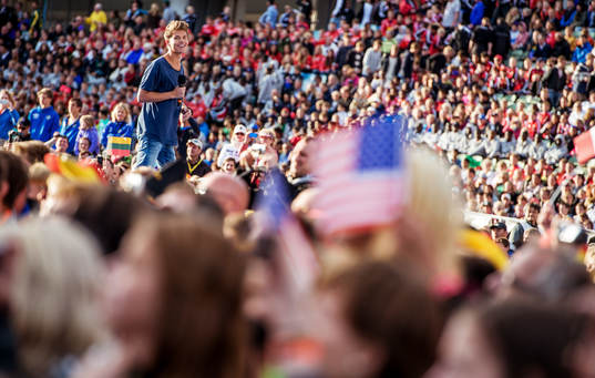 Fotboll, Gothia Cup, Invigning