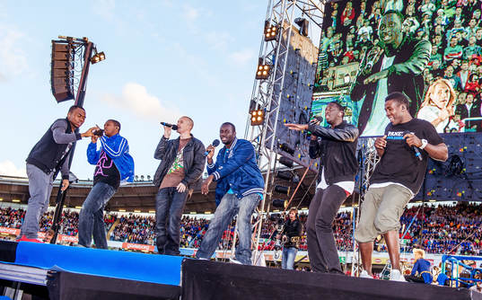 Fotboll, Gothia Cup, Invigning