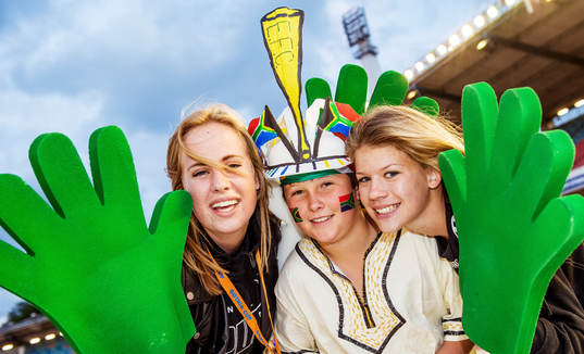 Fotboll, Gothia Cup, Invigning