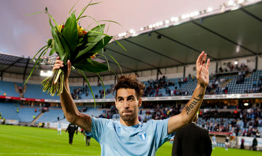Jimmy Durmaz, Malmö FF tackas av av publiken
