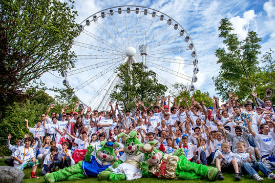 Flest nationer i en och samma åktur i en temapark.