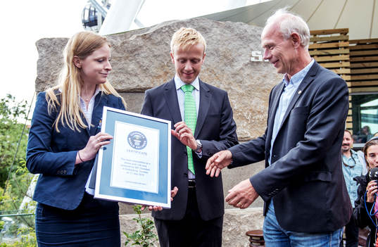 Flest nationer i en och samma åktur i en temapark.