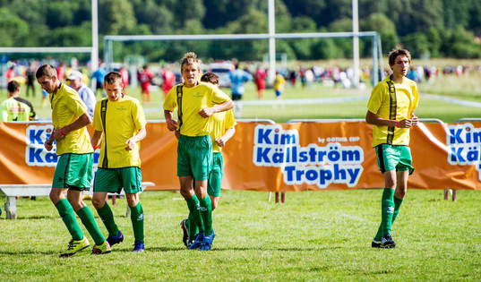 Kim Källström Trophy, Litauen värmer upp