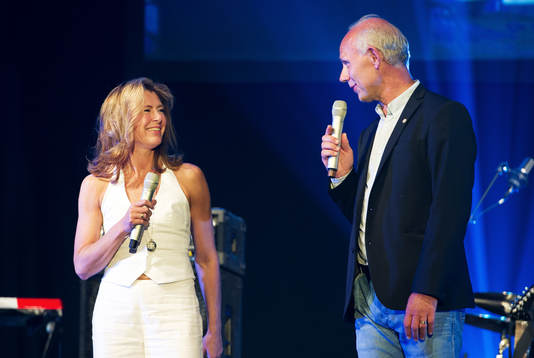 Lena Rönnefors, turneringsledare, Dennis Andersson,
