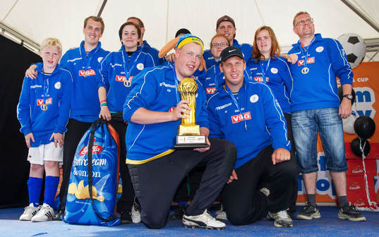 Änglarna, vinnare Kim Källström Trophy grupp E