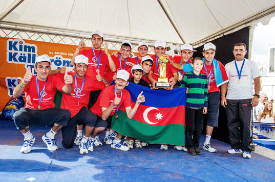Azerbaijan, vinnare Kim Källström Trophy grupp B