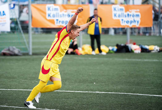 Rumänien, jubel Kim Källström Trophy, final