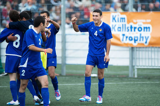 Azerbaijan, jubel, final, Kim Källström Trophy
