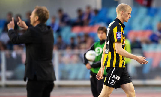 Tom Söderberg, Häcken, rött kort, utvisning