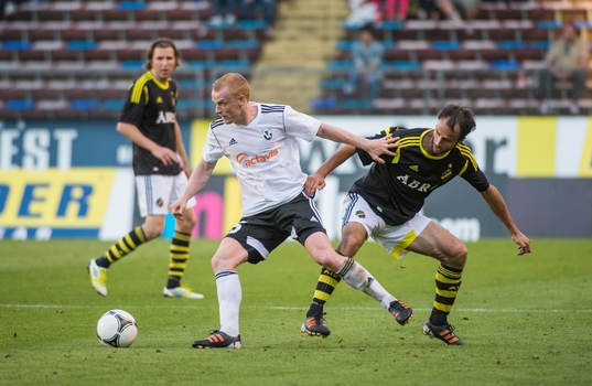 Holmar Runarsson, Hafnarfjardar och Helgi Danielsson, AIK