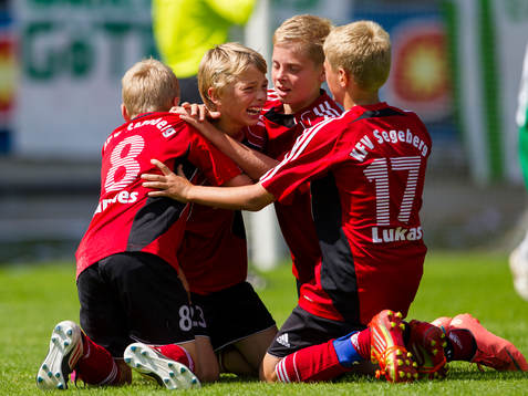 P11, final, KFV Segeberg 1, Tyskland - Hammarby. Kvittering