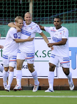 Erik Sundin, Helsingborg,  jubel