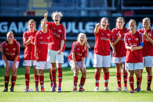 F14, final, Vasalunds - Bergdalen. Bergdalen, jubel