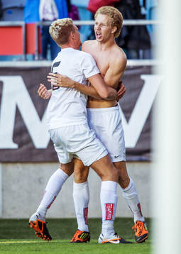 P18, final, Fässbergs - Fyllingsdalen, Norge. Samuel