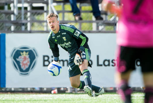 Erik Dahlin, målvakt Göteborg
