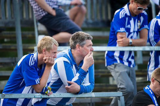 Depp bland Göteborgsfansen