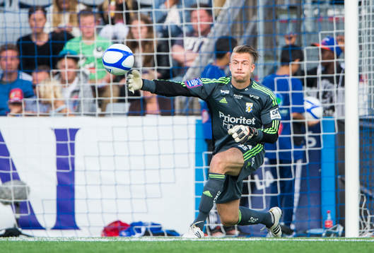 Erik Dahlin, målvakt Göteborg
