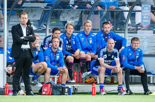 John Alvbåge, målvakt i Göteborg på bänken