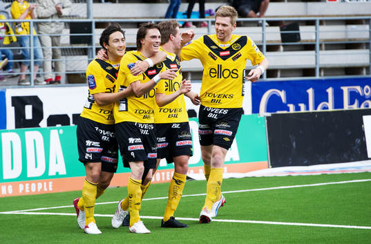 Lasse Nilsson, Elfsborg, jubel, 1-0