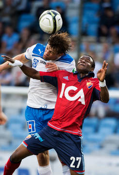 Morten Skjønsberg, IFK Norrköping. Kennedy Igboananike,